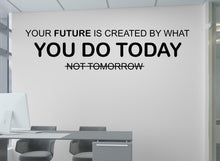 Load image into Gallery viewer, Office wall decal, Work Quote Decal for Office Employee, Motivational Inspirational Teamwork Wall Decal Sticker Decor for Office Walls 469LU