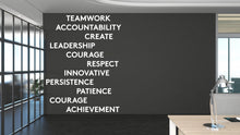 Load image into Gallery viewer, Office wall decal, Work Quote Decal for Office Employee, Motivational Inspirational Teamwork Wall Decal Sticker Decor for Office Walls 471LU