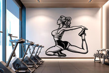 Load image into Gallery viewer, Gym Wall Decal Home Gym Girl Power fitness Quote Decor Workout Art Vinyl Gym Wall Stickers Bedroom Gym Workout Motivation Crossfit 516RS