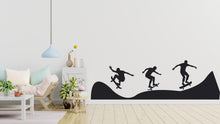 Load image into Gallery viewer, Wall Decal Skateboarder Skate Wall Art Stickers Skateboard Decals Skateboard Wall Stickers Kids Room Removable Home Decor Skate style 484LU