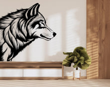 Load image into Gallery viewer, Wolf Wall Decal, Wolf Wall Art, Wolf Room Wall Decor Wolf Room Wall Sticker Wolf Wall Decor Animals Stickers 498LU