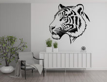 Load image into Gallery viewer, Tiger Wall Decal, Tiger Wall Art, Tiger Room Wall Decor Wolf Tiger Wall Sticker Wolf Wall Decor Animals Stickers Safari Wildlife 499LU