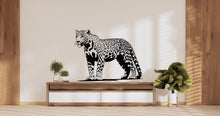 Load image into Gallery viewer, Leopard wall decals, Leopard Wall Sticker, Cheetah wall art, Animals wall vinyl Wild Cat Vinyl Sticker Decor Nursery Wild Pet Murals 501LU