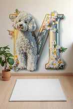 Load image into Gallery viewer, Customizable 3D Poodle Vinyl Sticker | Personalized Dog Lover Decal for Cars, Walls, and Laptops | Unique Pet Gift &amp; Home Decor Vn121