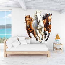 Load image into Gallery viewer, Wild Horses Decal Wild Horses Sticker, Mustangs Decal Horse Wall Sticker, Stallion Wall Mural, Animals Wall Sticker Vinyl Decor VN013