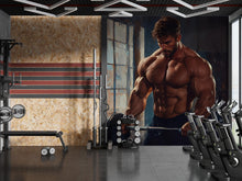Load image into Gallery viewer, Gym Wallpaper, Inspirational Gym Wallpaper, Gym Wall Decal, Gym Wall Sticker, Gym Wall Decor Gym Wall Art Unique Gym Decor Coolest Gym vn039