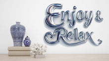 Load image into Gallery viewer, Personalized 3D Spa and Lashes Salon Decal, Customizable Busnees Sticker, Spa Salon Decal, Your Business Name Decal, Spa Sticker, Spa decor