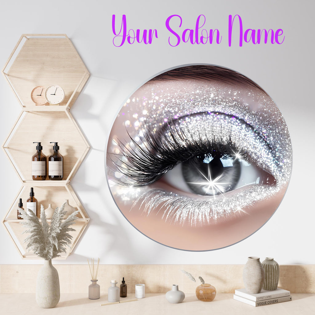 Personalized 3D Spa and Lashes Salon Decal, Customizable Busnees Sticker, Spa Salon Decal, Your Business Name Decal, Spa Sticker, Spa decor