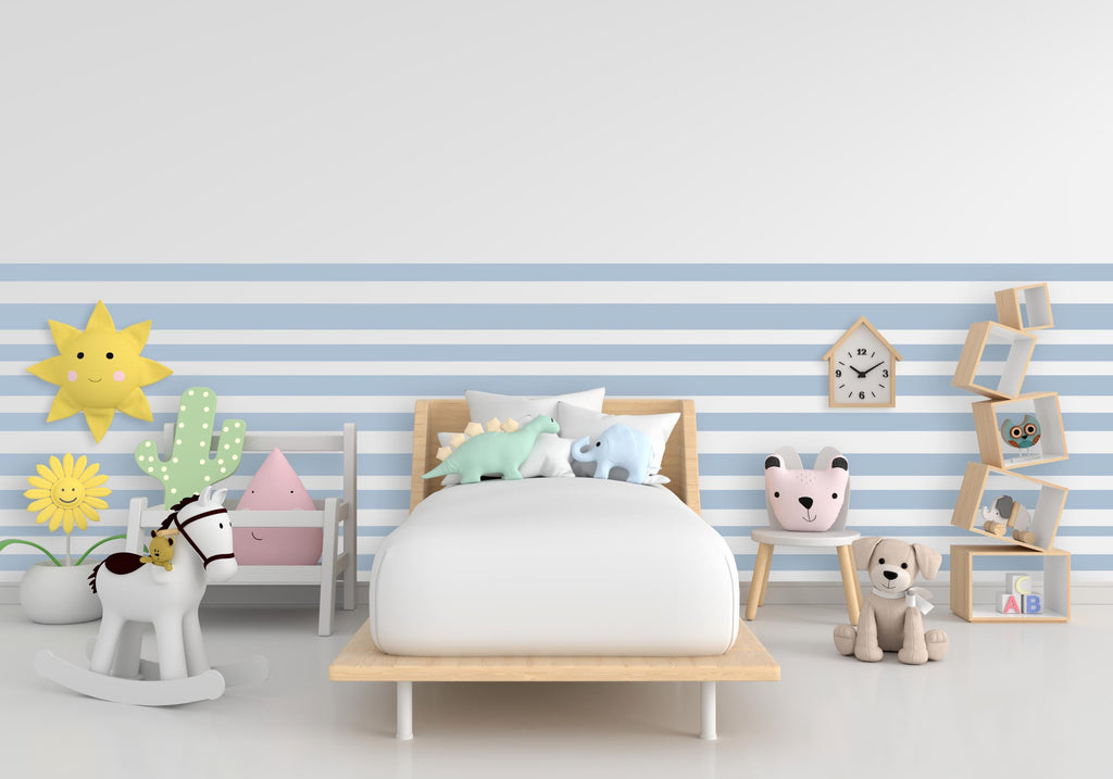 Lines Wall Decal, Thin Stripes Sticker, Half Wall Decor, Nursery Kids Room Decal, Boho Stripes Straight Stripes Sticker, Dorm Room 542LU
