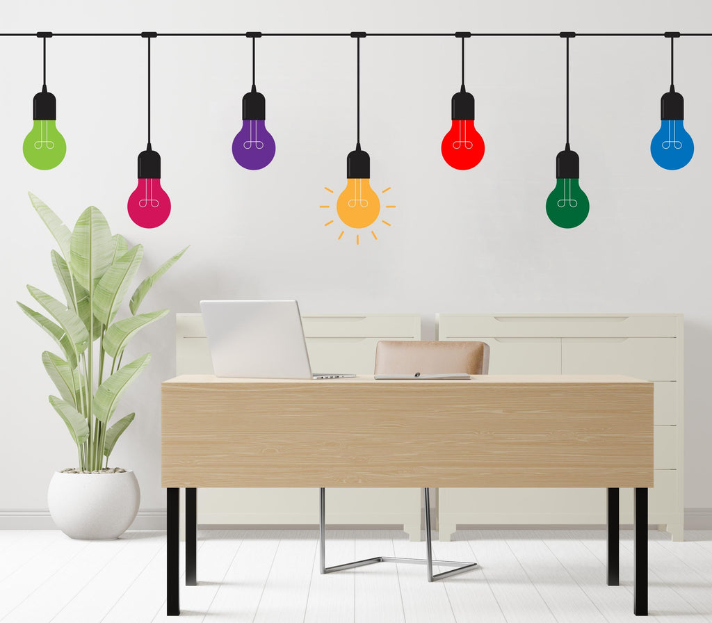 Idea Office Wall Decal Idea Teamwork Business Worker Inspire Office Decoration Motivation Stickers Mural Unique Gift 549RS