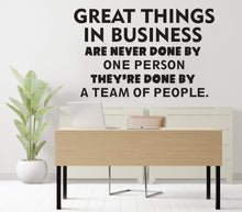 Load image into Gallery viewer, Quotes wall decal Wall Art Decal, Office Wall Decal, Office Wall Decor, Business Software Wall Sticker, Computer It Decor Office 553RS