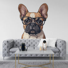 Load image into Gallery viewer, French Bulldog Dog wall decal Dog decor Dog kids Dog wall art Decal Dog Lover Animals Dog Wall Bathroom Wall Decals Stickers Vinyl 099DE