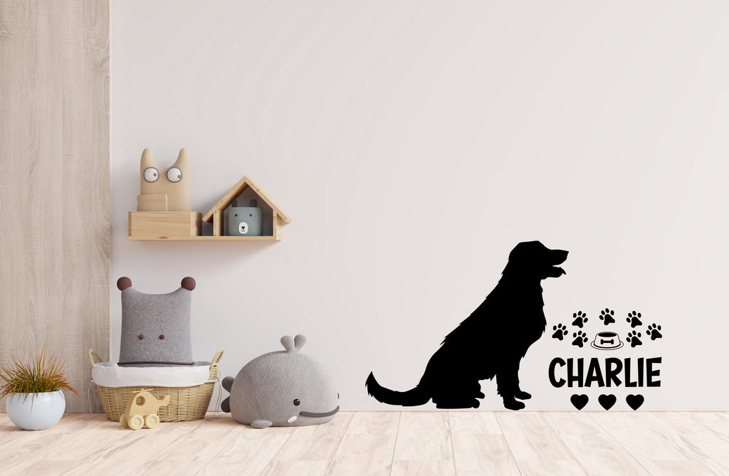 Dog wall decals, Grooming wall decor, Veterinary decals, Pet lover gift, Pet shop dog house wall vinyl decal, Pet wall vinyl decal 567LU