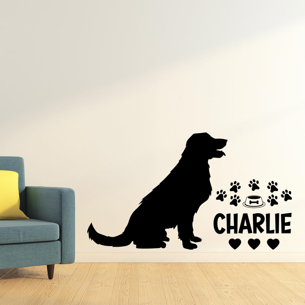 Dog wall decals, Grooming wall decor, Veterinary decals, Pet lover gift, Pet shop dog house wall vinyl decal, Pet wall vinyl decal 567LU