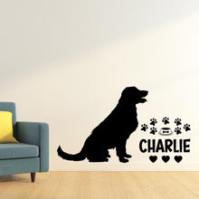 Load image into Gallery viewer, Dog wall decals, Grooming wall decor, Veterinary decals, Pet lover gift, Pet shop dog house wall vinyl decal, Pet wall vinyl decal 567LU