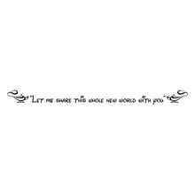 Load image into Gallery viewer, Custom wall decal, 6x75 inches