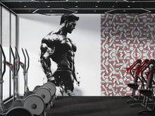Load image into Gallery viewer, Gym Wallpaper, Inspirational Gym Wallpaper, Gym Wall Decal, Gym Wall Sticker, Gym Wall Decor Gym Wall Art Unique Gym Decor Coolest Gym vn041