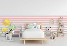 Load image into Gallery viewer, Lines Wall Decal, Thin Stripes Sticker, Half Wall Decor, Nursery Kids Room Decal, Boho Stripes Straight Stripes Sticker, Dorm Room 542LU