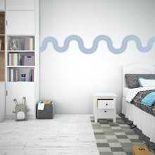 Load image into Gallery viewer, Road wind Wall Decal Highway Vinyl Sticker Track Route Wall Decor Kids Playroom Boys Room Wall Art Automotive Bedroom Mural Sticker 545LU