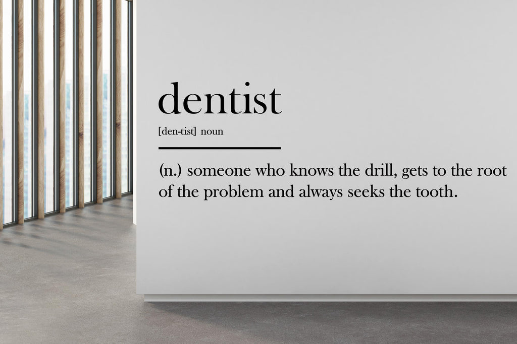 Dental Care Wall Decal Teeth Wall Decal Teeth Wall Sticker Dental Wall Decal Dental Wall Art Window Wall Sticker Dentist Office Decor 580LU