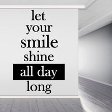Load image into Gallery viewer, Dental wall decor Smile Dental Stickers Dental Clinic Wall Decal Door Wall Sticker Dental Clinic Wall Décor Tooth wall decal Art 581LU
