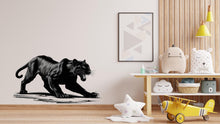 Load image into Gallery viewer, Panther Wall Decal – Modern Animal Wall Art, Jungle Safari Wall Sticker for Living Room, Bedroom &amp; Office Decor 586LU