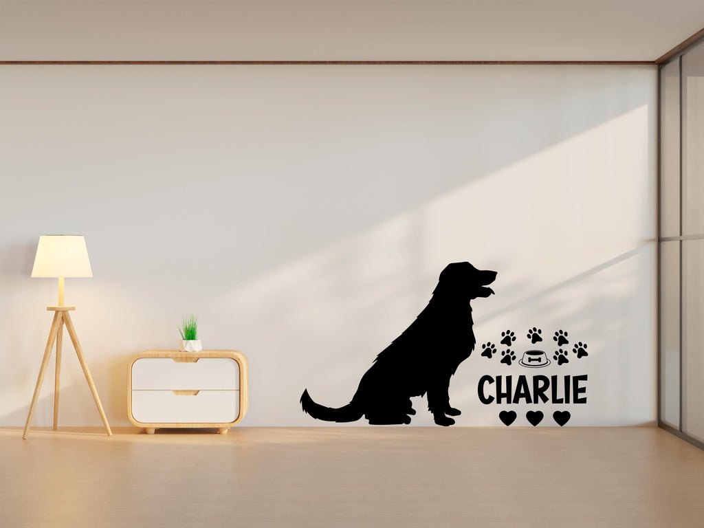 Dog wall decals, Grooming wall decor, Veterinary decals, Pet lover gift, Pet shop dog house wall vinyl decal, Pet wall vinyl decal 567LU