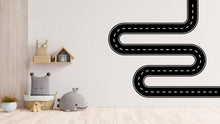 Load image into Gallery viewer, Road wind Wall Decal Highway Vinyl Sticker Track Route Wall Decor Kids Playroom Boys Room Wall Art Automotive Bedroom Mural Sticker 579LU