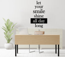 Load image into Gallery viewer, Dental wall decor Smile Dental Stickers Dental Clinic Wall Decal Door Wall Sticker Dental Clinic Wall Décor Tooth wall decal Art 581LU