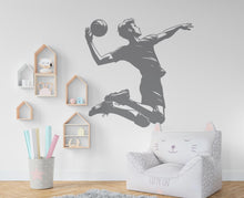 Load image into Gallery viewer, Volleyball Boy wall decal Sport Wall Decal Kids Volleyball Decal Personalized Gifts wall Vinyl Wall Sticker Boy Room 572RS