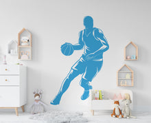Load image into Gallery viewer, Basketball wall decal Hoop wall art Sport Wall Decal Kids Decal Basketball Gifts wall Vinyl Wall Sticker Boy Room 612RS