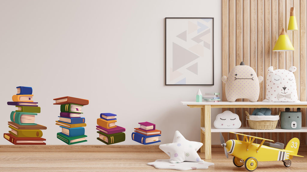 Books Library Wall Art Decal, Library Wall Decal, Education Decals, Kids Room, Reading room, Nurseries, School, Kids Gifts, Dorm Room 593LU