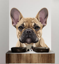 Load image into Gallery viewer, French Bulldog Dog wall decal Dog decor Dog kids Dog wall art Decal Dog Lover Animals Dog Wall Bathroom Wall Decals Stickers Vinyl 105DE