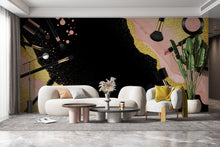 Load image into Gallery viewer, Beauty Salon wallpaper, Salon wall mural, Eyelashes wallpaper, Office Decor, Business Wall Decal, Wall Art Office 599RS