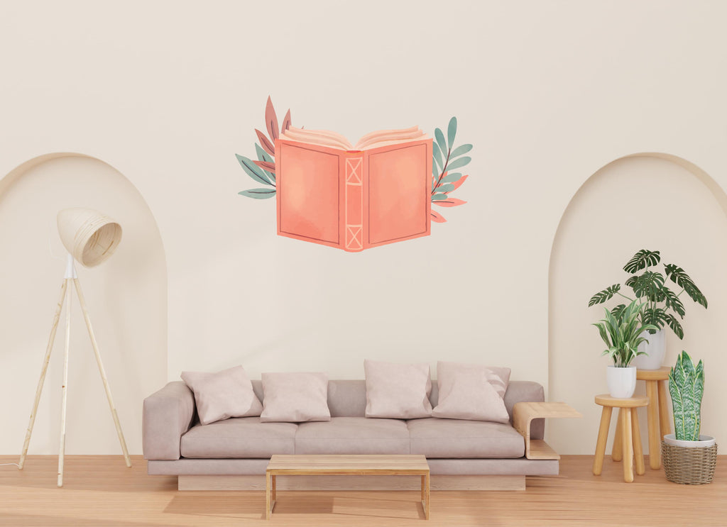 Library vinyl wall art decals, Books wall decor, library wall decal, education decals, reading room, nurseries, school, kids gifts 638LU