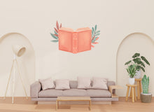 Load image into Gallery viewer, Library vinyl wall art decals, Books wall decor, library wall decal, education decals, reading room, nurseries, school, kids gifts 638LU