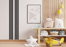 Load image into Gallery viewer, Tire Marks Wall Decal Tire Tracks Vinyl Sticker Track Wall Decor Kids Playroom Boys Room Wall Art Automotive Bedroom Mural Sticker 661LU