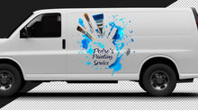 Load image into Gallery viewer, Full Color Custom Printed Logo Decal- Decal for Storefront- Business Logo For Van, Truck, Car-Custom Lettering- Custom Design