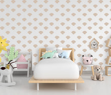 Load image into Gallery viewer, Minimalist Dog Wall Decals – Set of 36 Vinyl Stickers – Cute Removable Dog Face for Nursery, Kids Room, or Dog Lover Gift, Boho Colors 663LU