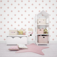 Load image into Gallery viewer, Star Wall Decals – Set of 25 Stars | Nursery Wall Stickers | Removable Wall Decor | Kids Room &amp; Nursery Wallpaper Look | Stars Decor 664LU