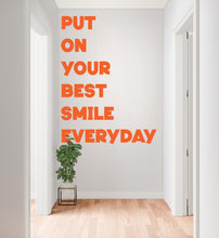 Load image into Gallery viewer, Dental wall decor Smile Dental Stickers Dental Clinic Wall Decal Door Wall Sticker Dental Clinic Wall Décor Tooth wall decal Art 696RS