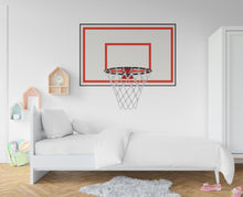 Load image into Gallery viewer, Basketball Hoop wall decal Hoop wall art Sport Wall Decal Kids Decal Basketball Gifts wall Vinyl Wall Sticker Boy Room 697RS