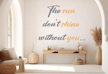 Load image into Gallery viewer, Quote Art Wall Decal – Quotes Colorful Nature Decor – Modern Home Accent – Nursery Mountain Wall Sticker, Kids Room 714RS