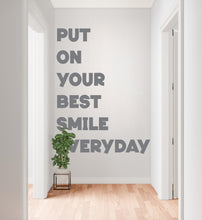 Load image into Gallery viewer, Dental wall decor Smile Dental Stickers Dental Clinic Wall Decal Door Wall Sticker Dental Clinic Wall Décor Tooth wall decal Art 696RS