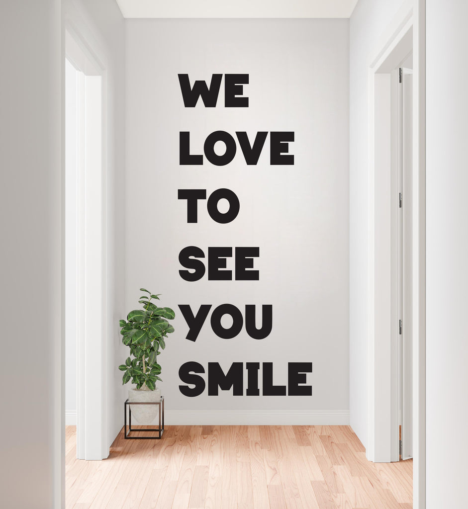 Dental wall decor Smile Dental Stickers Dental Clinic Wall Decal Door Wall Sticker Dental Clinic Wall Décor Tooth wall decal Art 695RS