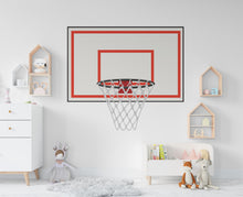 Load image into Gallery viewer, Basketball Hoop wall decal Hoop wall art Sport Wall Decal Kids Decal Basketball Gifts wall Vinyl Wall Sticker Boy Room 697RS