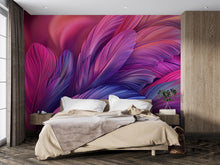Load image into Gallery viewer, 3D Feather Texture Wall Mural - Vibrant Modern Wall Art - Stylish Home Decor for Birthdays, Holidays, or Fashion Spaces