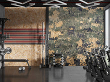 Load image into Gallery viewer, Digital Camo Wall Mural – Army Camouflage Wallpaper for Gym or Office – Military Style Accent Wall – Peel and Stick or Non-Woven