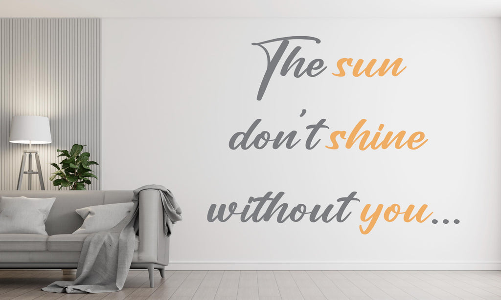 Quote Art Wall Decal – Quotes Colorful Nature Decor – Modern Home Accent – Nursery Mountain Wall Sticker, Kids Room 714RS