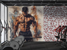 Load image into Gallery viewer, Bodybuilder Gym Wall Art – Modern Fitness Motivational Mural Poster Vn078